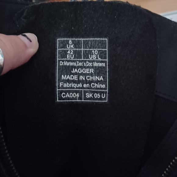 Doc Martin, Jagger, Black Platform Boots - Picture 7 of 7